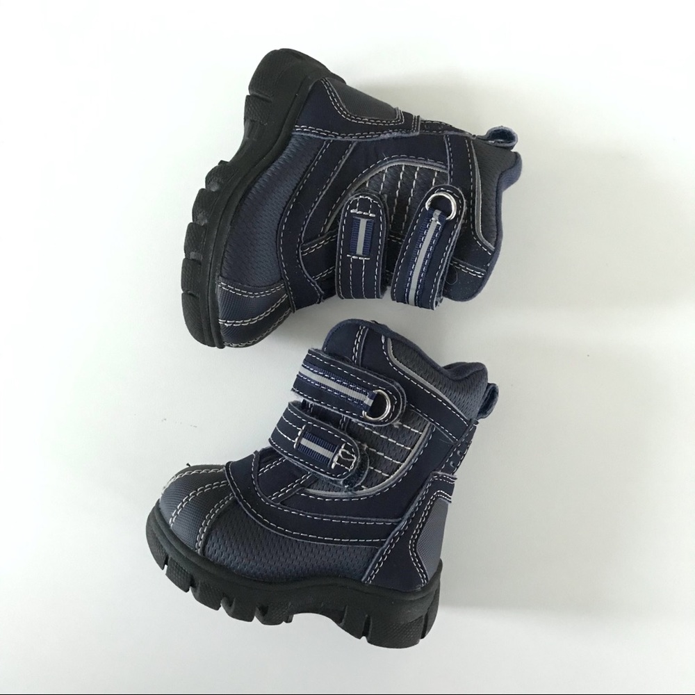 SNOW BOOTS Toddler Boys Size 4 Blue